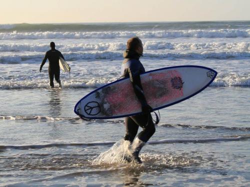 Never tried surfing before?