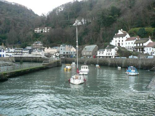 The lovely coastal village of Lynmouth