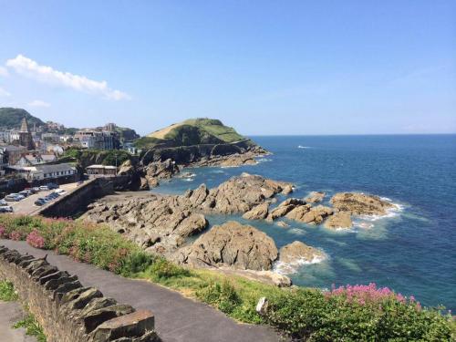 The view from the Chapel overlooking Ilfracombe Harbour